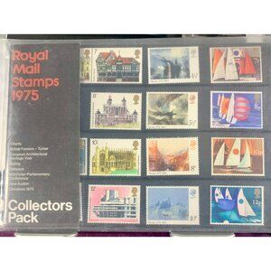 Royal Mail 1975 Stamps Collectors Pack  British Painters Heritage Year Railways
